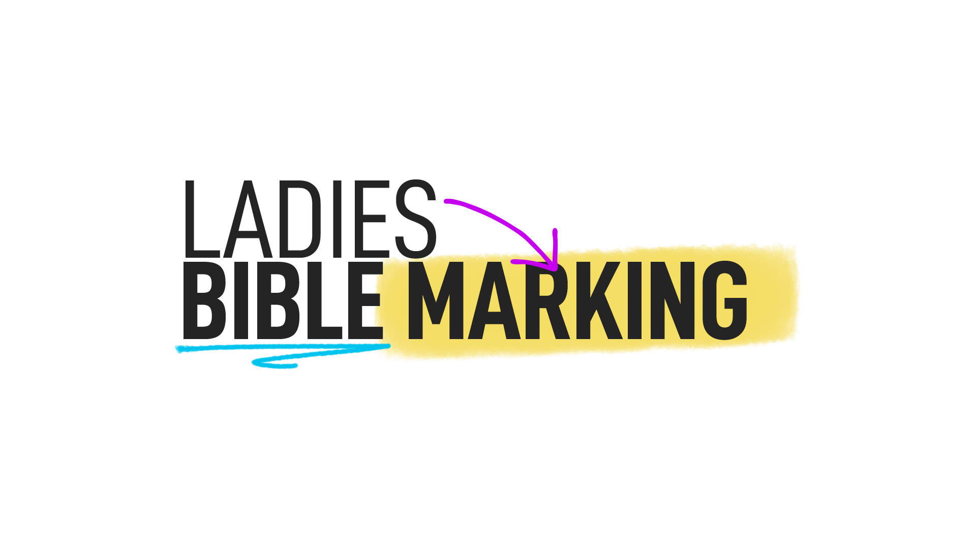 Ladies Bible Marking