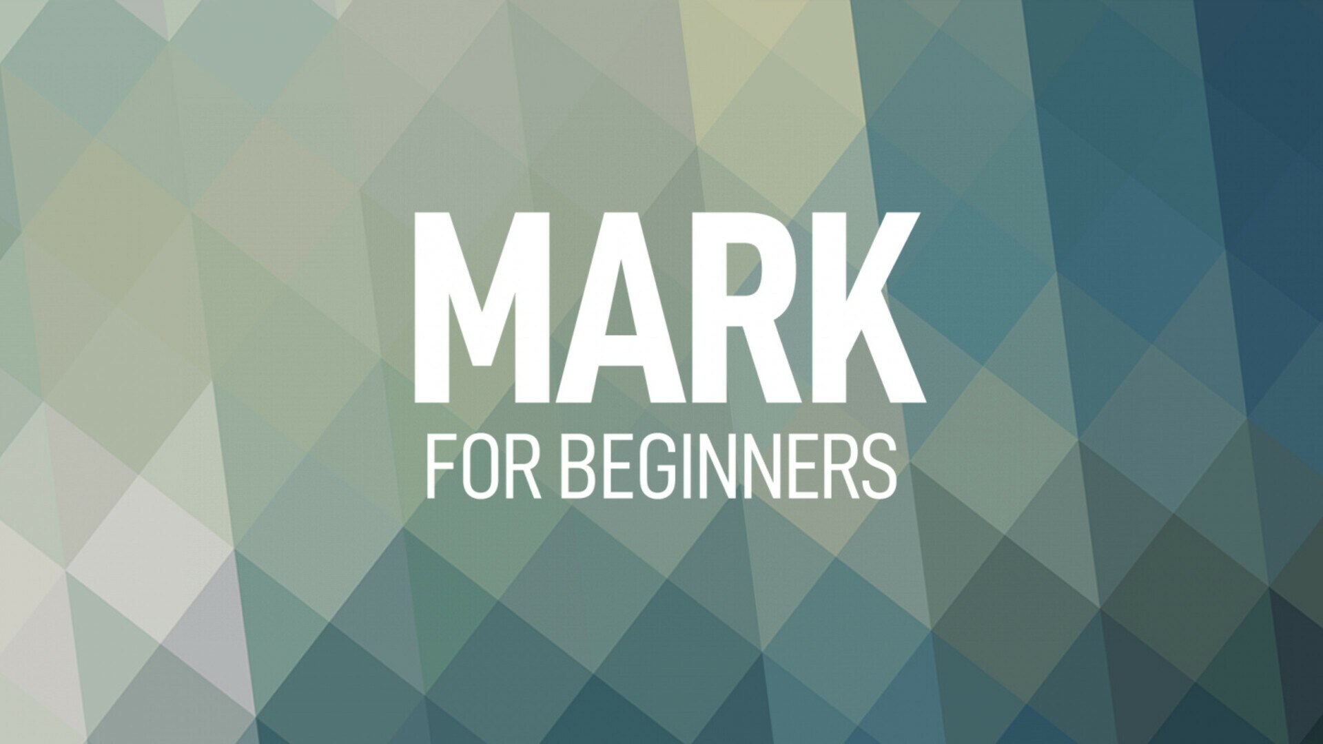 The Book of Mark