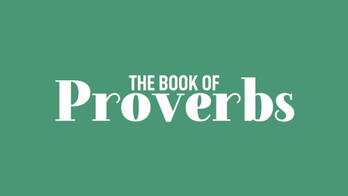 The Book of Proverbs