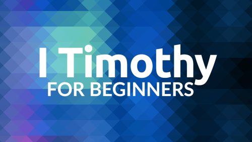 I Timothy for Beginners